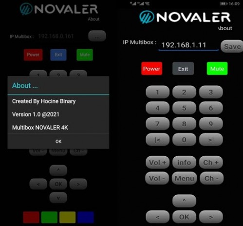 Novaler Enigma2  Remote Android