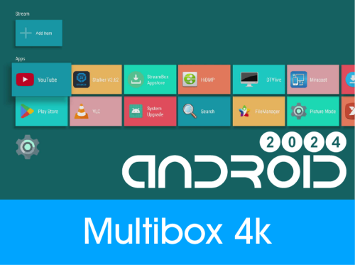 Android 8.0 Miltibox 4K 2025